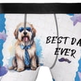 thumbnail image 4 of Happy Father's Day Best Old English Sheepdog Cool Dad Ever All Over Print Boxer Briefs Underwear for Men Dad Dog Lover - 12007, 4 of 6