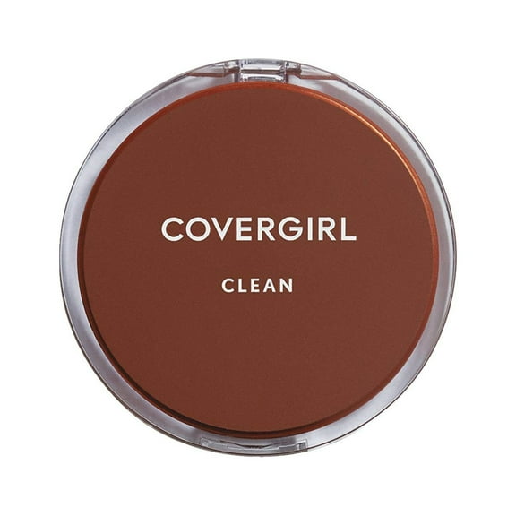 CoverGirl Clean Pressed Powder Compact, Creamy Beige 150, 0.39 oz(11g)