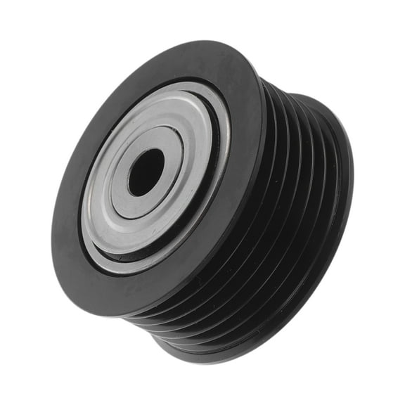 Unique Bargains Drive Belt Idler Pulley for Mitsubishi Outlander 2012-2020 Serpentine Tensioner Pulley Idler No.1345A065/1341A042 Steel Black 1 Pcs