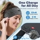 thumbnail image 2 of Auriculares para dormir con diadema Bluetooth TOPIEI 14h Playtime, color rosa, 2 of 8