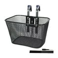 thumbnail image 1 of Lipstore Kids Bike Basket Metal Easy Installation Weatherproof Waterproof Repair Part Black, 1 of 8