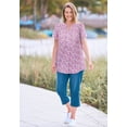 thumbnail image 6 of Woman Within Plus Size Pintucked Half-Button Tunic, 6 of 6