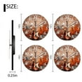 thumbnail image 2 of Battery Operated Wall Clocks with Non-Ticking Sweep Movement,Modern Round Clock Decorative for Bedroom,Office-Guitar Leans Against Old Brick Wall(12inch), 2 of 4