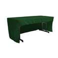 thumbnail image 1 of LA Linen Nappe Ajustée 96'L x 30'W x 30'H Vert Chasseur en Polyester, 1 of 1
