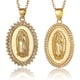 thumbnail image 5 of Joyería religiosa de las mujeres Cobre Micro-incrustaciones Circón Virgen María Colgante Creyente Collar Mujer - D308 BANYUO  Electrónica, 5 of 7