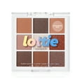 thumbnail image 3 of Lottie London Lottie Eyeshadow Palette Chocolate Box, Browns, 9 Pan Eyeshadow Palette, Talc Free, 0.25 oz, 3 of 10