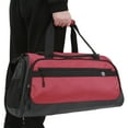 thumbnail image 5 of Athletic Works Unisex 33L Polyester Fitness Duffel Gym Bag, Red, 5 of 11