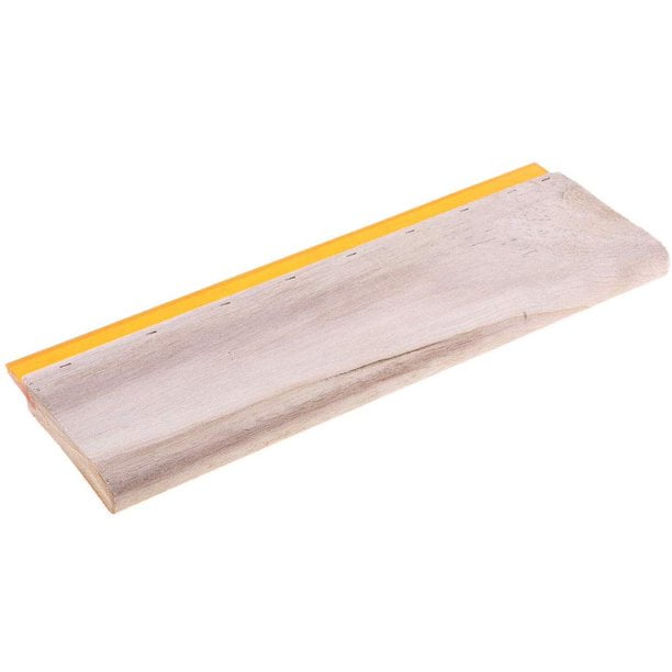 Soply Screen Printing Squeegee 18 inches Long Wooden Ink Scraper 75 Durometer 4 inches Wide