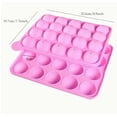 thumbnail image 2 of Molde for paletas de silicona de 20 orificios con 20 palitos, ideal for hacer cake pops, chocolate y dulces, 2 of 5
