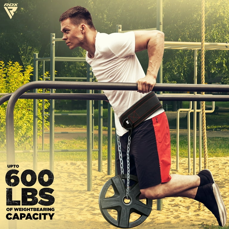 RDX Weightlifting Dipping Belt with Adjustable Steel Chain,