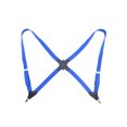 thumbnail image 1 of fastboy Polyester Men Women Brace Fashionable Replacement Portable Stylish Adjustable Elastic Back Braces with 2 Clips Blue, 1 of 6