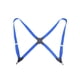 thumbnail image 1 of Qarigey Tirantes de poliéster para hombres y mujeres, de moda, coreanos, fáciles de combinar, universales, para adultos, tirantes traseros de Accesorios de disfraces Azul, 1 of 6