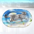thumbnail image 5 of Pet Ice Mat for Cats - Soft Dog Pattern Water Bed Pad - Indoor Comfortable Scratch Cushion for, 5 of 5