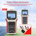 thumbnail image 2 of Probador De Panel Solar, Multímetro De Fuente De Alimentació De Panel Fotovoltaico Portátil De Mano Multímetro Medidor De Energía Solar Con Probador MPPT Pantalla Digital LCD, 2 of 6