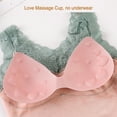thumbnail image 3 of Qarigey Chinlon Mujer Chaleco Térmico Mantener el Calor Flexible Correa de Hombro Lavable Reutilizable Invierno Otoño Lencería Ropa Interior Ropa interior Rosado Talla grande, 3 of 6