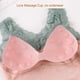 thumbnail image 5 of Minnieouse Chinlon, chaleco para mujer, mantenimiento del calor, correa de hombro Flexible, lavable, reutilizable, encaje de repuesto, ropa Ropa interior Rosado Tamaño libre, 5 of 6