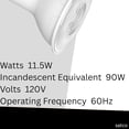 thumbnail image 5 of 2Pk - Satco 8.5w PAR30L LED 3000K 40 deg. - 75w equiv, 5 of 10