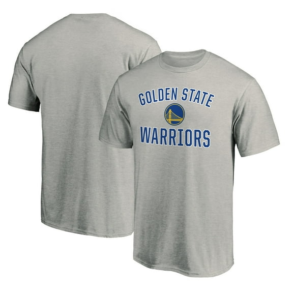 Men's  Heather Gray Golden State Warriors Victory Arch T-Shirt