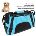 thumbnail image 3 of Dog Carrier, Comfortable Handle Breathable Mesh Pet Travel Carrier Large Space Waterproof Blue  For Dogs For Travel For Pets, 3 of 8