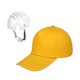 thumbnail image 5 of Gorra deportiva de béisbol con inserto para protección contra golpes, gorra rígida de verano para amarillo, 5 of 8
