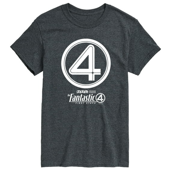 Marvel - Fantastic Four Circle Logo -Men's Short Sleeve Graphic T-Shirt