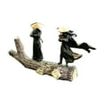 thumbnail image 2 of PRETXORVE Home Decor, Room Decor, Gongfu Ancient Style Chivalry Small Accessories Mini Figurines Computer Desk or Car Decoration, 2 of 2
