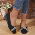 thumbnail image 5 of Wensltd Women Comfy Shoes Wide Width Pointed Toe Low Heel Shoes for Daily Casual Wear, 5 of 9