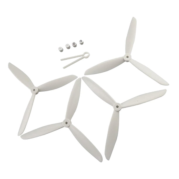 6 Hélices RC 6035 2 Pales 15,2 Cm Orange - Hélices Drone Avion RC Avec Rondelles, Remplacement Léger & Durable