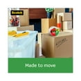 thumbnail image 5 of Scotch Tough Grip Moving Packaging Tape, 3" Core, 1.88" x 38.2 yds, Clear, 3/Pack, 5 of 12