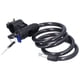 thumbnail image 5 of Cerradura de alambre de acero, cerradura eléctrica para bicicleta, motocicleta, candado para bicicleta, cerradura para bicicleta con soporte de montaje, funcionamiento suave, 5 of 12
