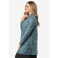thumbnail image 3 of Jessica London Women's Plus Size Stretch Knit Open Front Knit Topper, 3 of 6