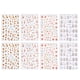 thumbnail image 1 of 8 hojas de pegatinas para decoración de uñas, calcomanías para uñas, diseño de arte de uñas, suministros de uñas autoadhesivos para decoración de manicura para mujeres, 1 of 6