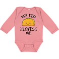 thumbnail image 3 of Inktastic My Tio Loves Me with Taco Illustration Boys or Girls Long Sleeve Baby Bodysuit, 3 of 5