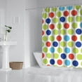 thumbnail image 3 of Ocean Beach Scenery Waterproof Shower Curtain - Fade-Resistant & Machine Washable Bathroom Drape with Metal Grommets, Quick Dry Fabric for Dorms/Apartments, 84x72 Inches, 3 of 5