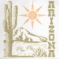 thumbnail image 2 of CafePress - Vintage Arizona Cactus And Sun - Adjustable 100% Brushed Unisex Casual Cotton Baseball Cap, Beige, 1, 2 of 2