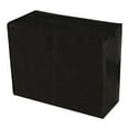 thumbnail image 2 of Dualoai Dust Cover Fits Vertical 4 Fold Bed , Black for Guest Bed Storage Protective 90cm Wide, 2 of 9