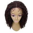 thumbnail image 7 of LUXLUXE Tierra Curly 19 in Long 4x4 Hand Tied Lace Braid Braided Wig, Beauty Heat Resistant Fiber, 20+ Shades of Natural, Dip Dyed, & Blended Colors, 7 of 7
