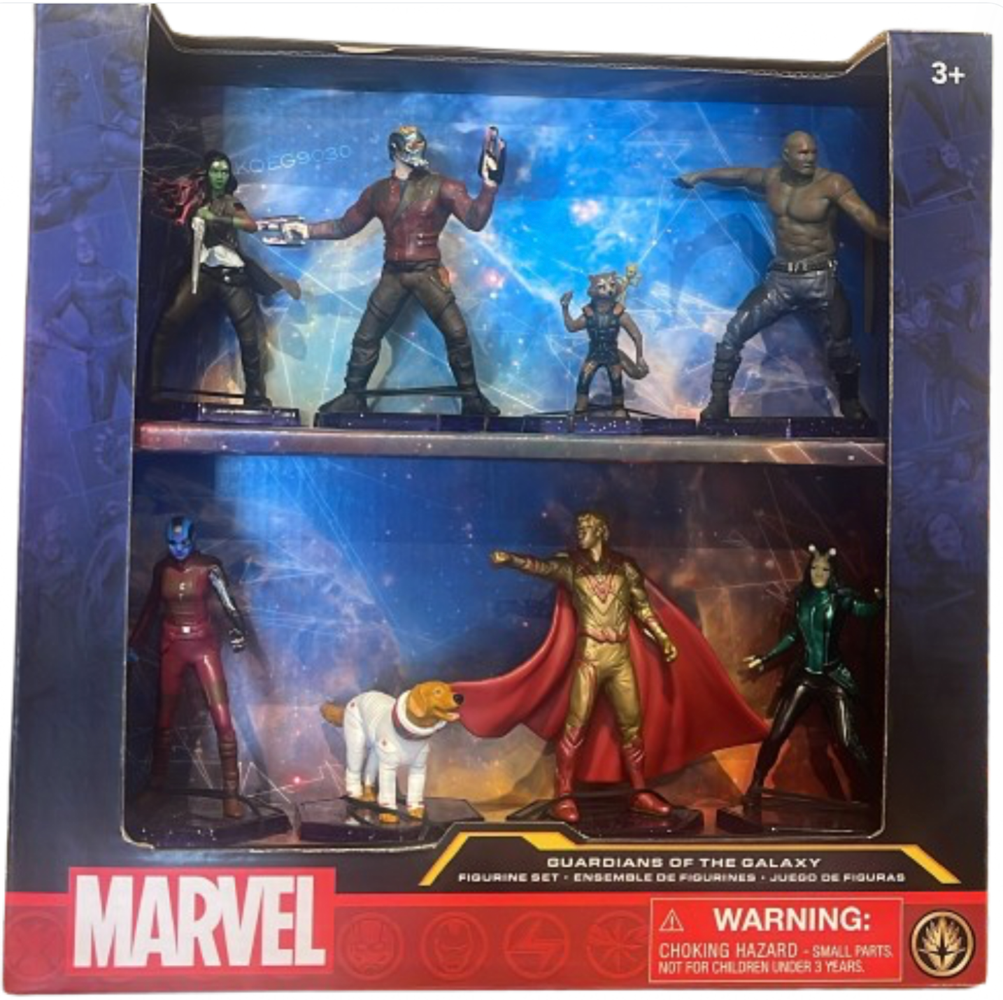 Disney Parks Marvel Guardians of the Galaxy Figurine Playset Toy