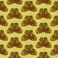 thumbnail image 1 of Ahgly Company Machine Washable Indoor Square Transitional Bright Gold Yellow Area Rugs, 5' Square, 1 of 7