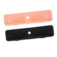 thumbnail image 1 of 2x Alfombrilla de Bandeja Colectora de Grifo de Silicona Plegable 61x14,5 Cm Universal Inclinado 5 Grados Diseño Encimera Protector para Campistas Rvs negro y rosa, 1 of 9