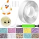 thumbnail image 1 of Kit de cinta adhesiva de doble cara con burbujas de plástico, cinta elástica nueva, 1 of 4