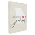 thumbnail image 3 of The Stupell Home Decor Collection Proud with Heart Stretched Canvas Wall Art, 3 of 11