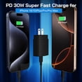 thumbnail image 2 of Cargador EASDMN 30W USB C de carga rápida para iPhone 15/16, 2 of 7