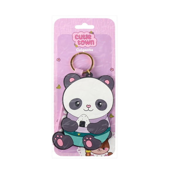 Colgante Prichos Cutie Town Multicolor de PVC y Metal 1 Pieza