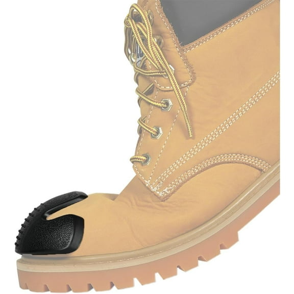 Boot Toe Guard - Black | Adhesive Toe Guard for Abrasion and Impact Protection | Easy Application Boot Protector | Extend The Life of Your Work Boots | Durable Protection for Work Footwear