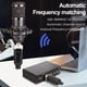 thumbnail image 4 of Adaptador convertidor de micrófono UHF JShteea pantalla HD 500-980MHz para mezclador de transmisión en vivo, 4 of 9