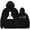 Black, variant on Livingston Merch Shadow Lyric Hoodie Women Men Casual Sweatshirt Long Sleeve Pullovers