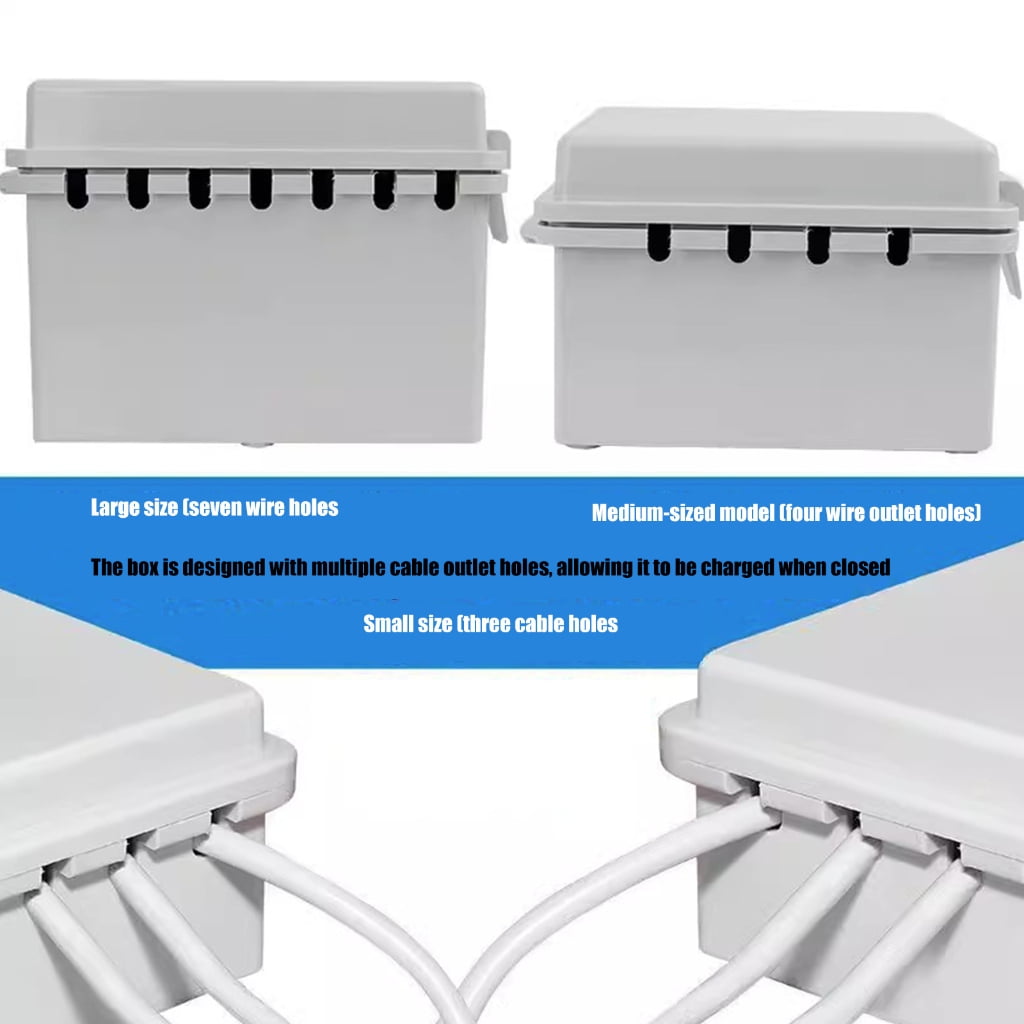 WINDLAND Weatherproof Power Outlet Cover Childproof Outdoor Electrical Case for Outdoor