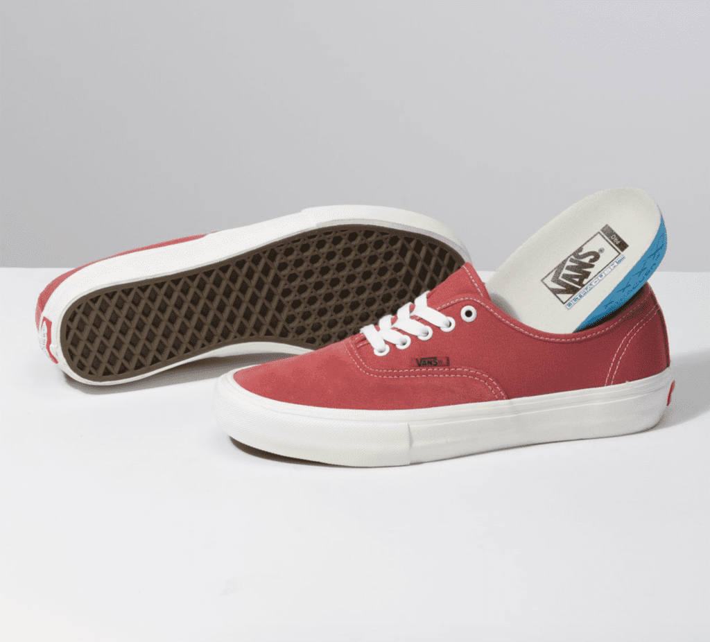 Vans Authentic Pro Mineral Red/Marshmallow Men's Classic Skate 13