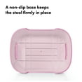 thumbnail image 3 of OXO Tot Anti-Slip Step Stool, Blossom, Supports Up to 200 lbs, Toddler & Kids Use, 3 of 8